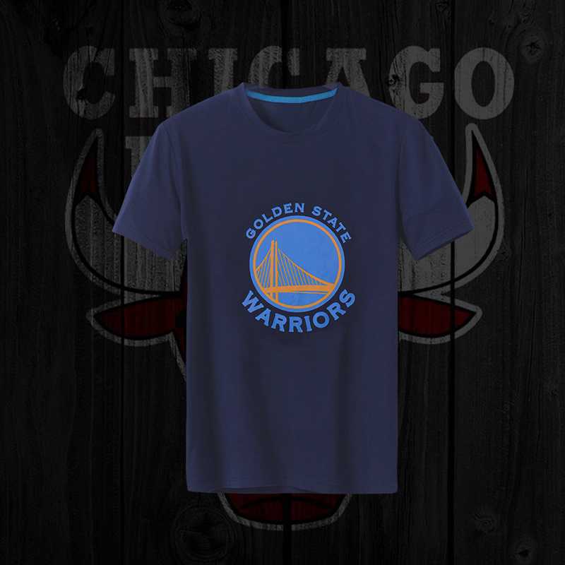 Men's Warriors Fresh Logo Navy Short Sleeve T-Shirt FengYun,We sell and wholesale Men's Warriors Fresh Logo Navy Short Sleeve T-Shirt FengYun on line form chian!